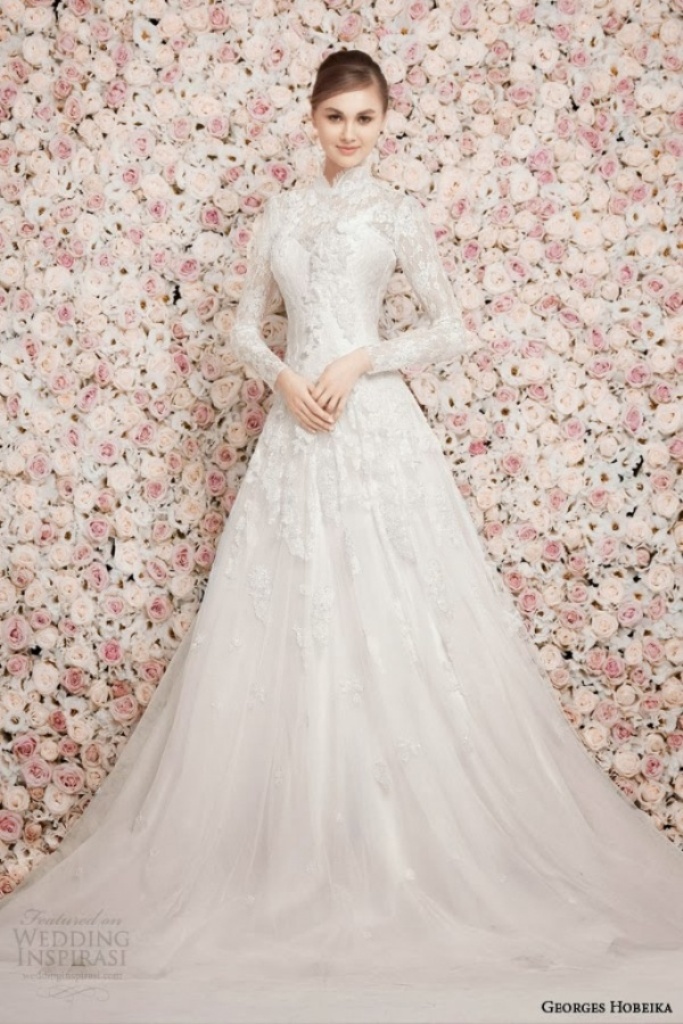 32 Awesome Wedding Dresses for Muslims 2015 (11)