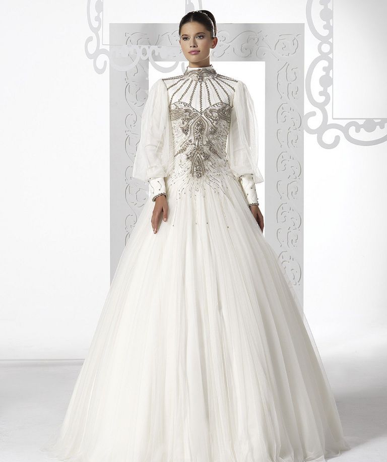 32 Awesome Wedding Dresses for Muslims 2015 (12)
