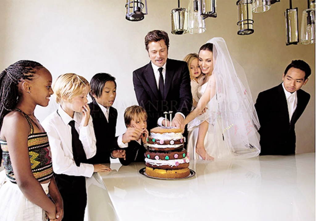 Top 10 Celebrity Weddings 22 Anglina and Brad
