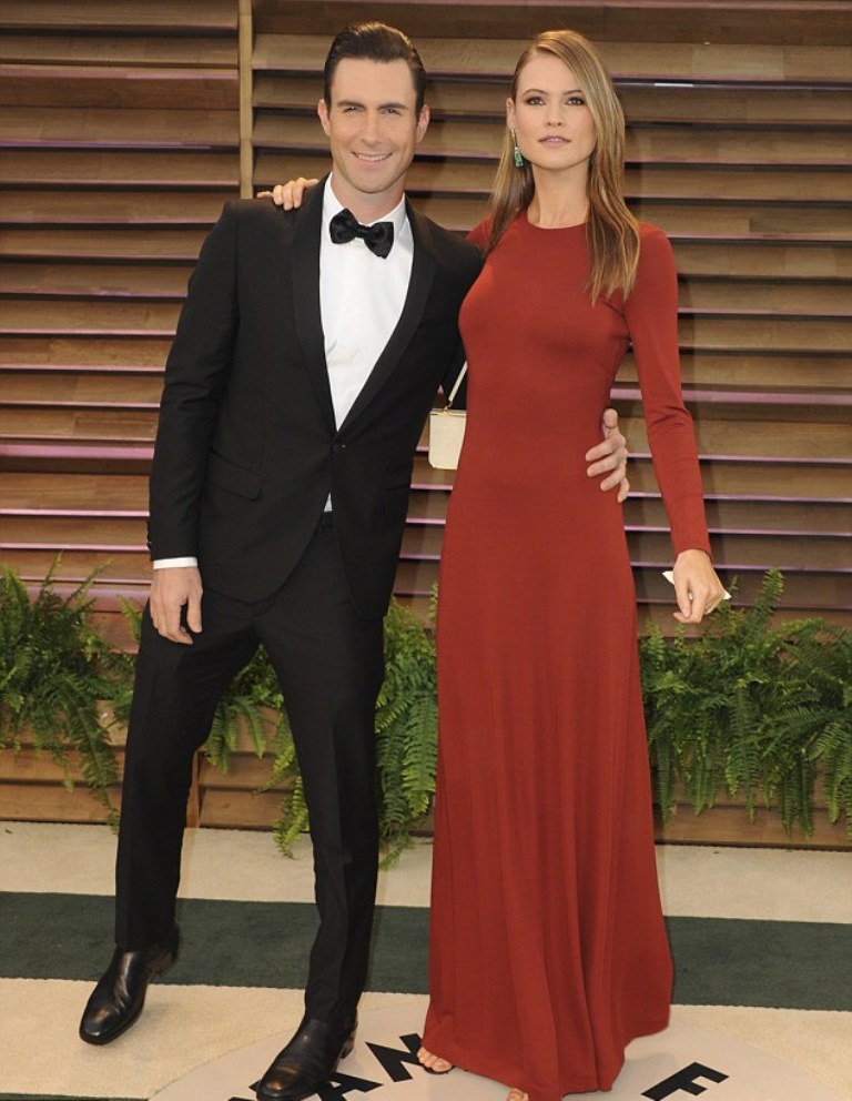 Top 10 Celebrity Weddings 3 Behati Prinsloo and Adam Levine 2