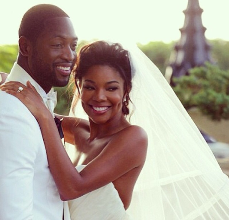 Gabrielle-Union-and-Dwayne-Wade Top 10 Celebrity Weddings of 2014