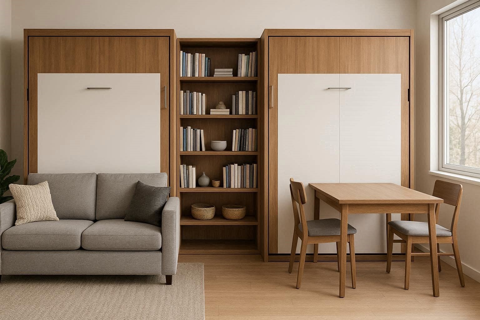 Murphy Wall Beds That Instantly Create Extra Living Space 15 Creative & Unbelievable Space Saving Furniture Pieces - 3