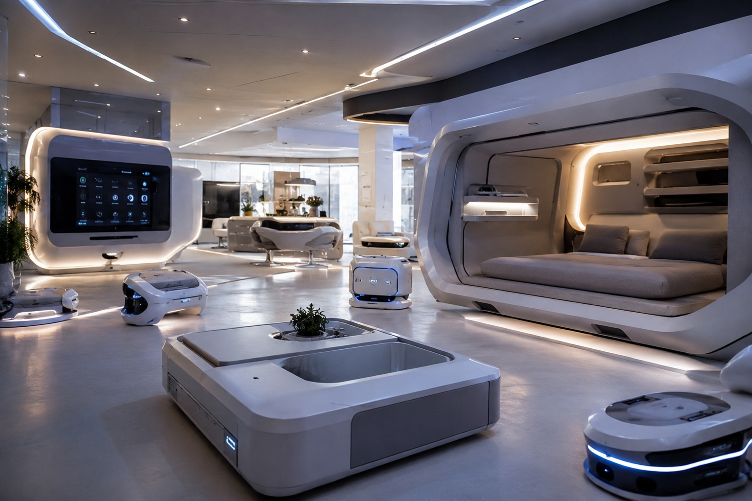 Smart Robotic Furniture Systems from the Future 15 Creative & Unbelievable Space Saving Furniture Pieces - 17