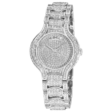 How To Select Practical, Cheap And Good Quality Watch? 8 Ebel-Beluga-Womens-White-Gold-Diamond-Bracelet-Watch-3256N29-802053-1024x1024