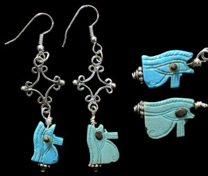 Legends Of Ancients And The Power Of Gemstones In Preventing Envy 48 udjat-earrings-hs23360