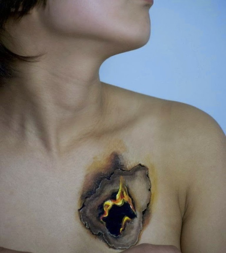 58 Most Marvelous 3D Body Paintings 27 3D Body Paintings (25)