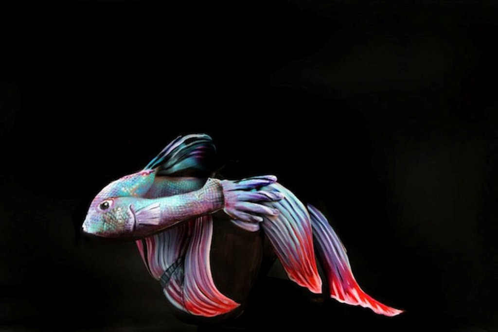 58 Most Marvelous 3D Body Paintings 31 3D Body Paintings (29)