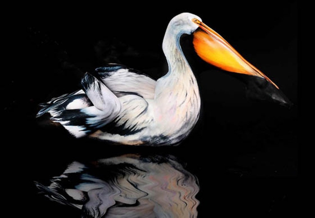 58 Most Marvelous 3D Body Paintings 42 3D Body Paintings (40)
