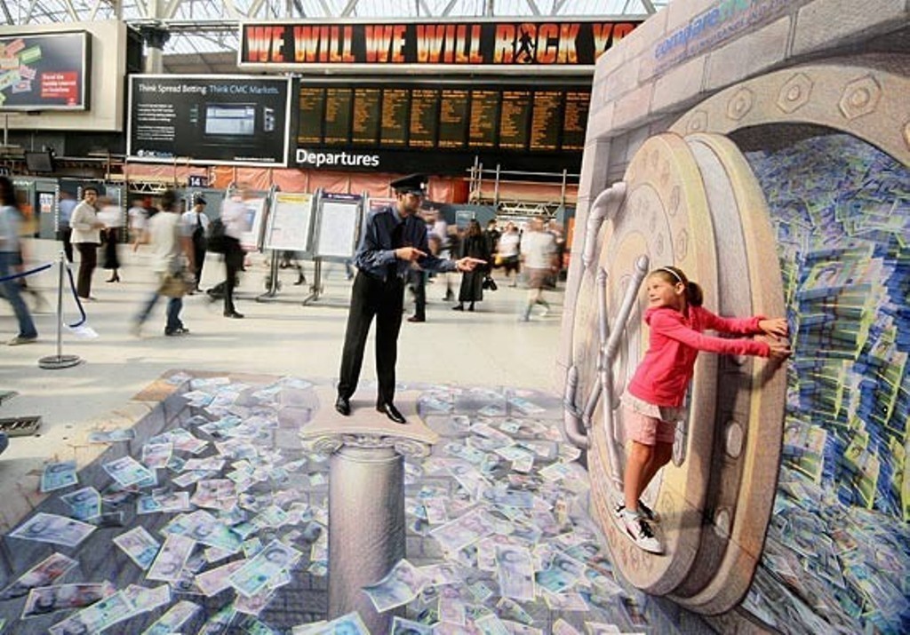 40 Most Fascinating 3D Chalk Art Drawings 22 3D Chalk Art Drawings (20)