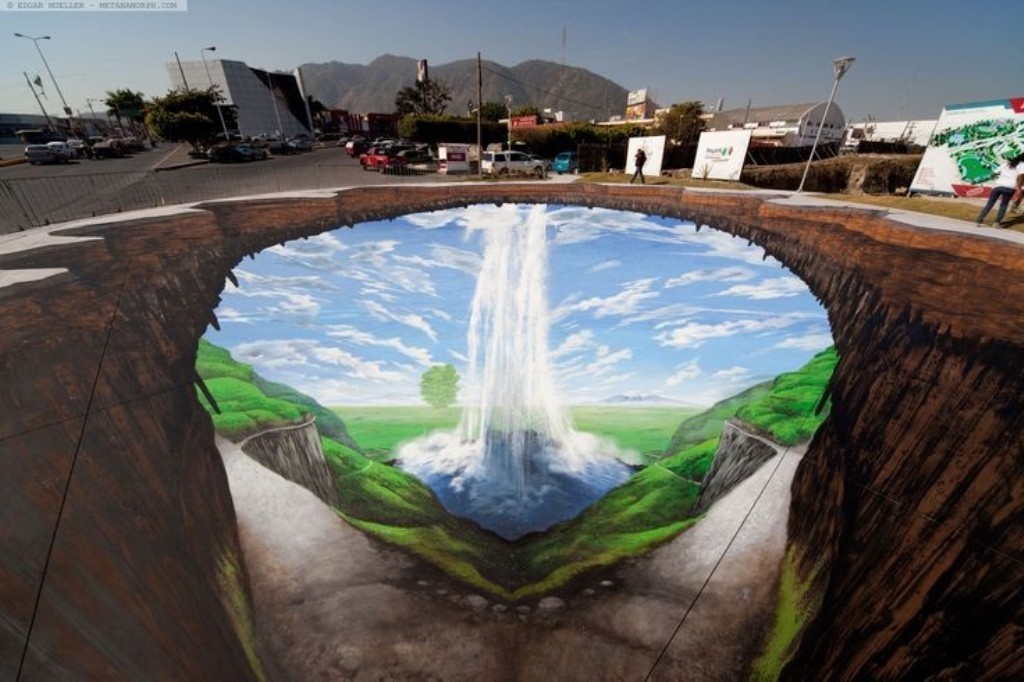 40 Most Fascinating 3D Chalk Art Drawings 26 3D Chalk Art Drawings (24)