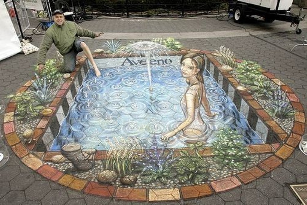 40 Most Fascinating 3D Chalk Art Drawings 34 3D Chalk Art Drawings (32)