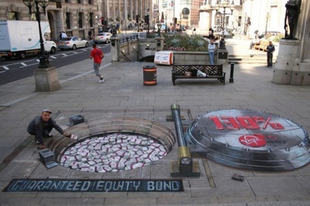 40 Most Fascinating 3D Chalk Art Drawings 40 3D Chalk Art Drawings (38)