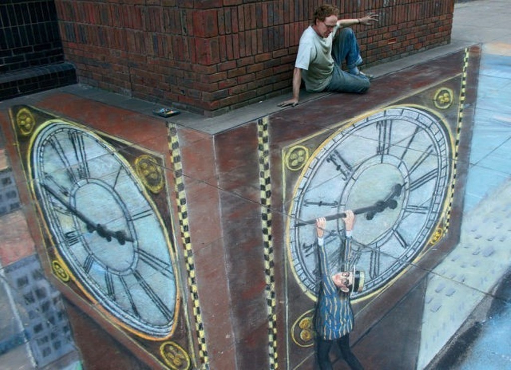 40 Most Fascinating 3D Chalk Art Drawings 11 3D Chalk Art Drawings (9)