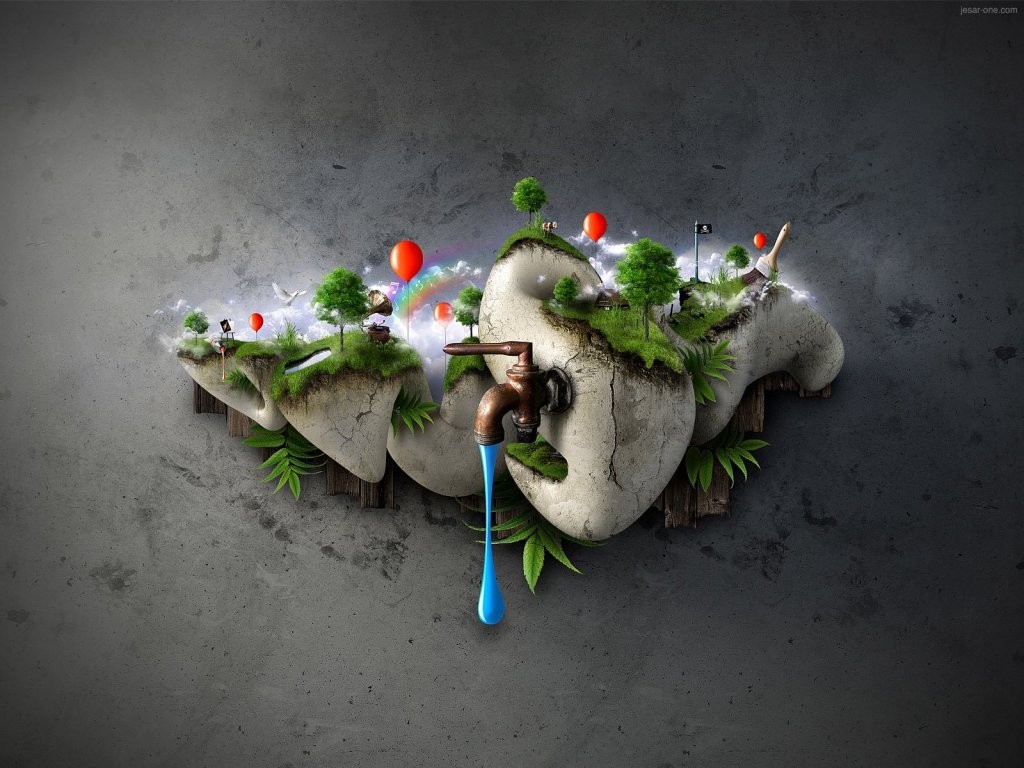 Top 50 Awesome Works of 3D Graffiti Art 22 3D Graffiti Art (20)