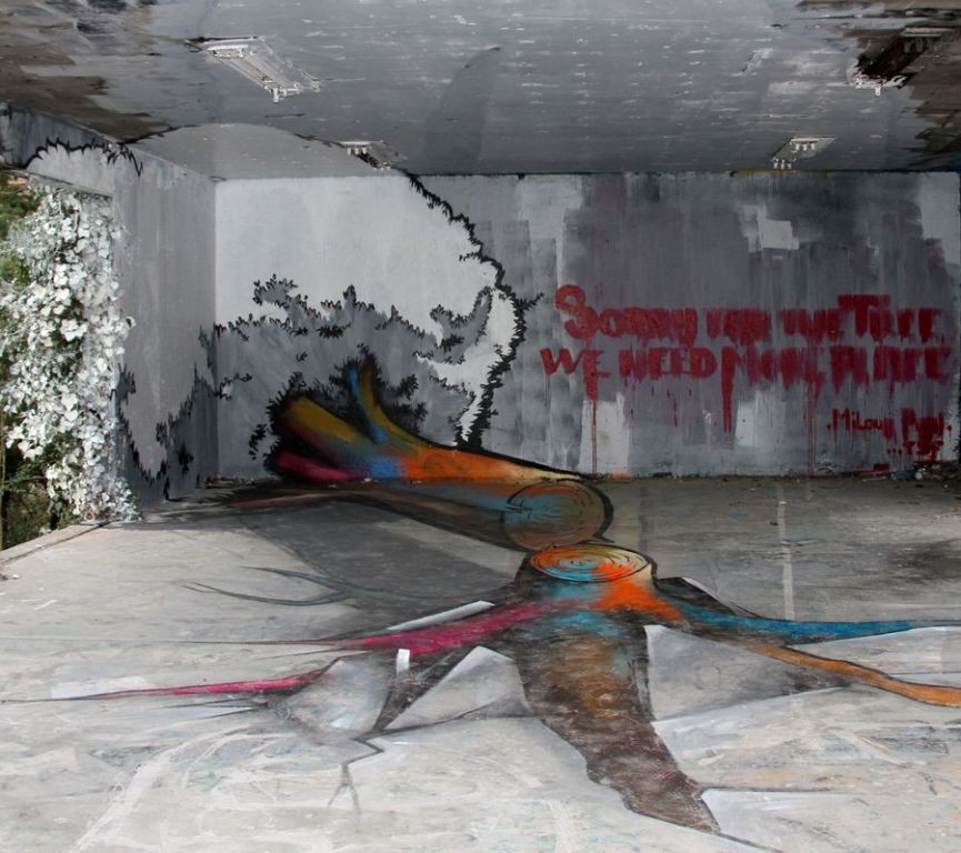 Top 50 Awesome Works of 3D Graffiti Art 24 3D Graffiti Art (22)