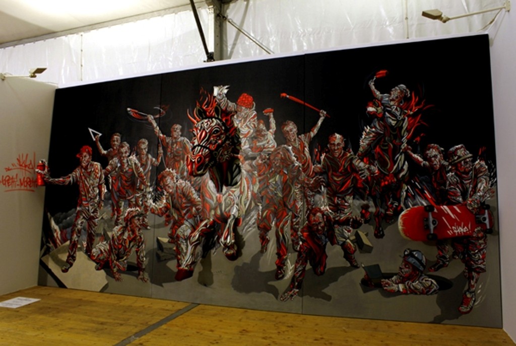 Top 50 Awesome Works of 3D Graffiti Art 33 3D Graffiti Art (32)