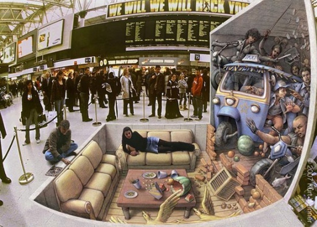 Top 50 Awesome Works of 3D Graffiti Art 35 3D Graffiti Art (34)