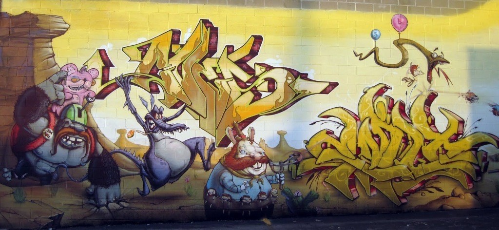 Top 50 Awesome Works of 3D Graffiti Art 43 3D Graffiti Art (42)