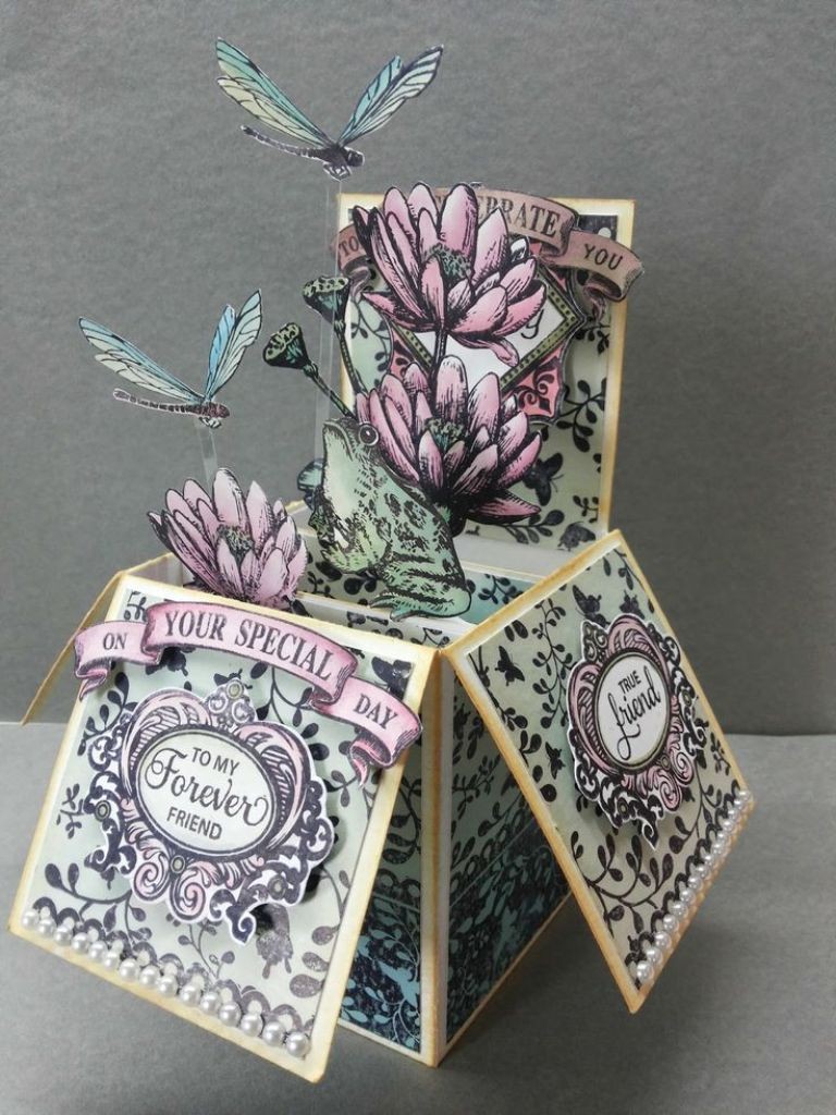 3D-Handmade-Box-Cards-27 45 Most Breathtaking 3D Handmade Box Cards