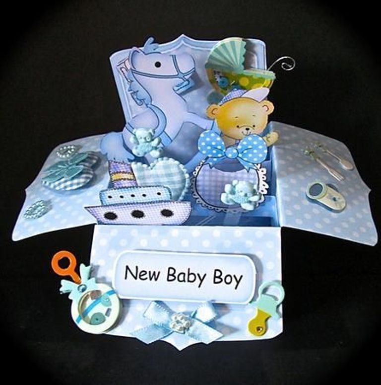 3D Handmade Box Cards (5)