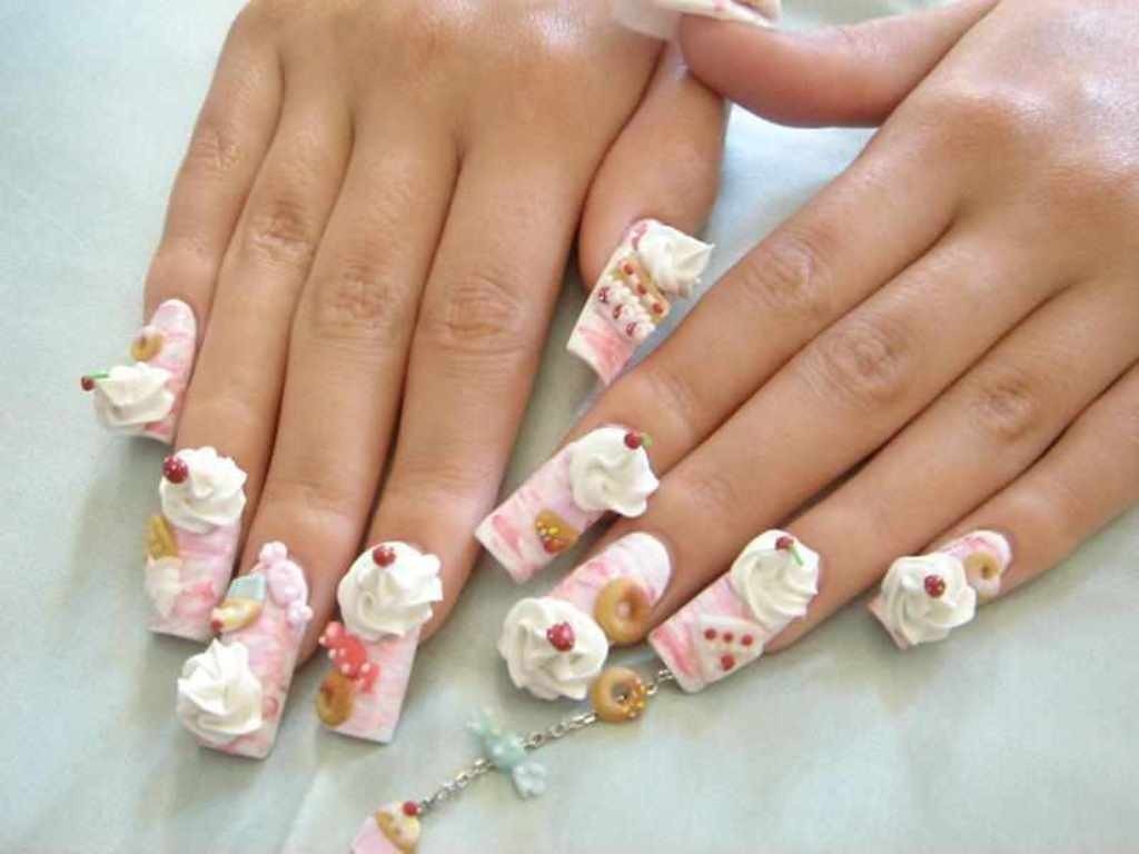 3. Cute and Simple 3D Nail Designs - wide 6
