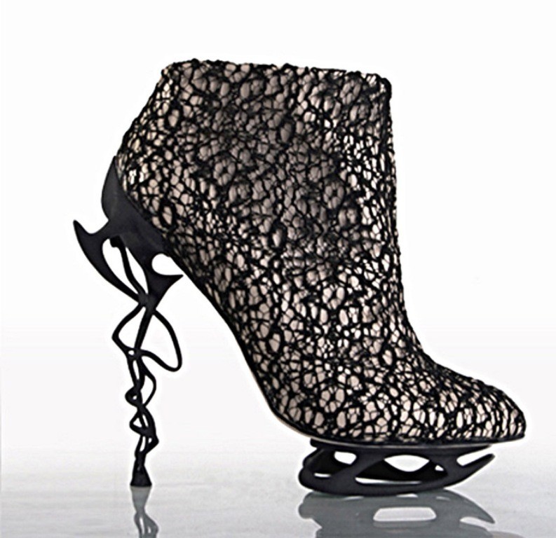 3D-Printed-Shoes-11 64 Strangest & Catchiest 3D Printed Shoes