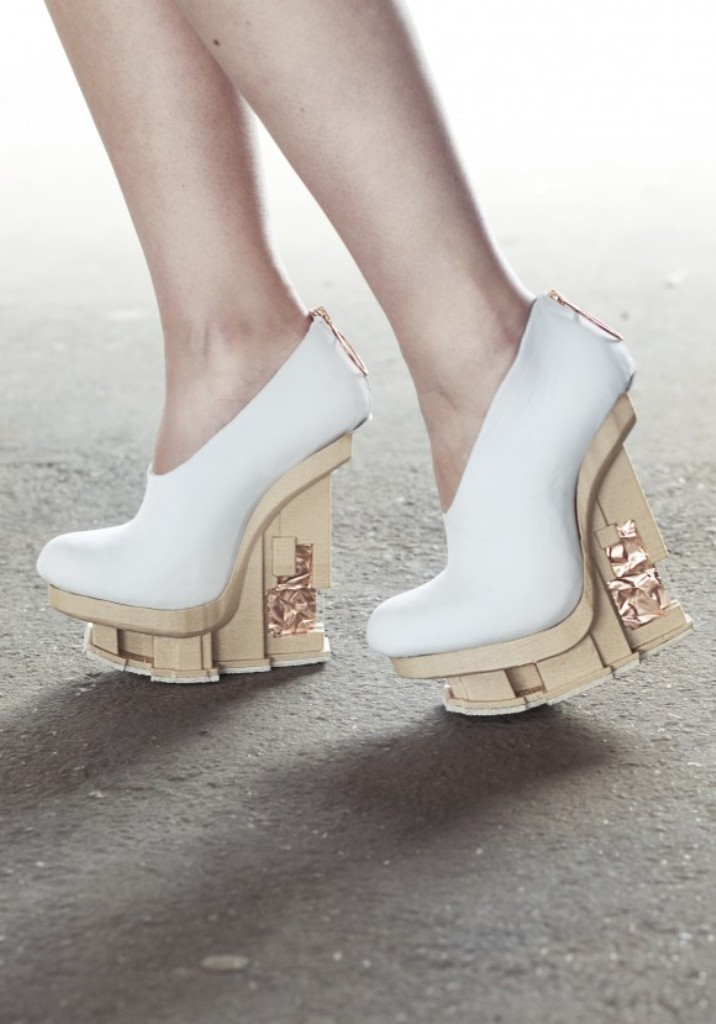3D-Printed-Shoes-28 64 Strangest & Catchiest 3D Printed Shoes