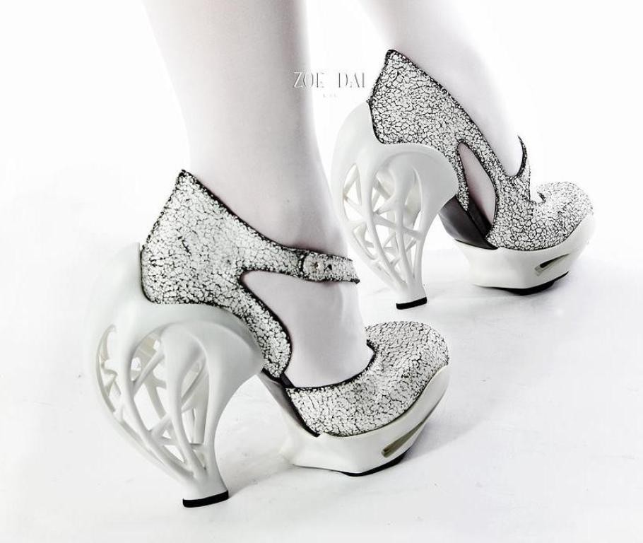 3D-Printed-Shoes-44 64 Strangest & Catchiest 3D Printed Shoes