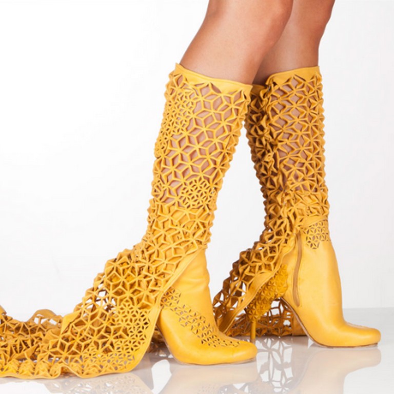3D-Printed-Shoes-5 64 Strangest & Catchiest 3D Printed Shoes