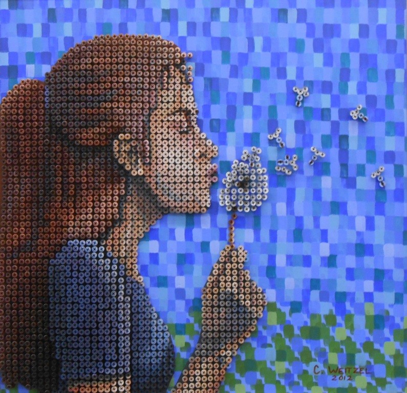 24 Most Dazzling 3D Screw Portraits 21 3D Screw Portraits (19)