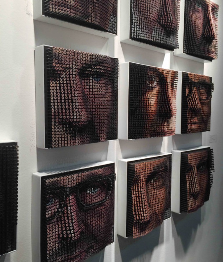 24 Most Dazzling 3D Screw Portraits 24 3D Screw Portraits (22)