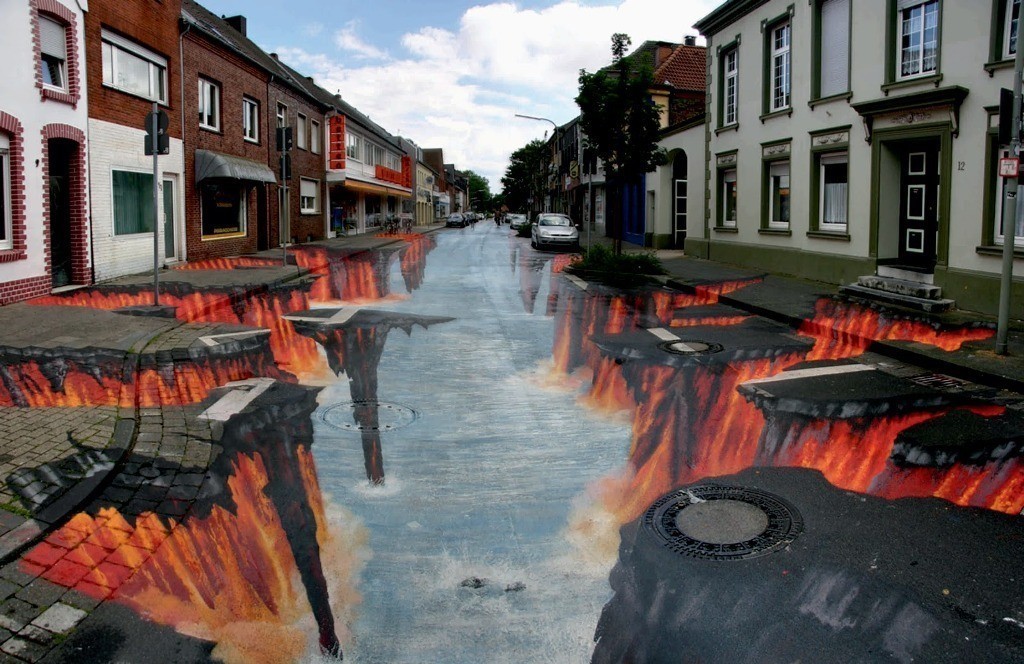 3D-Street-Art-Works-10 42 Most Breathtaking 3D Street Art Works