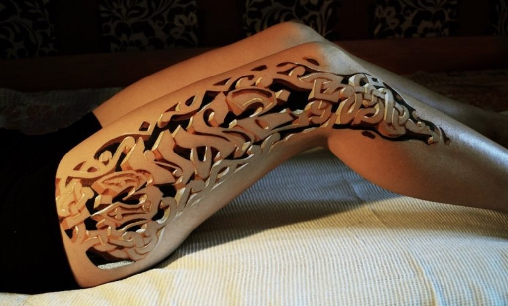 3D-Tattoos-You-Have-Never-Seen-Before-36 55 Most Jaw-Dropping 3D Tattoos You Have Never Seen