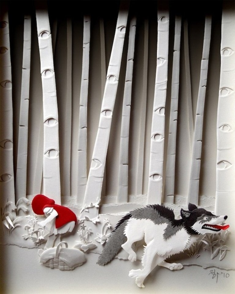 3D paper sculpture art (34)