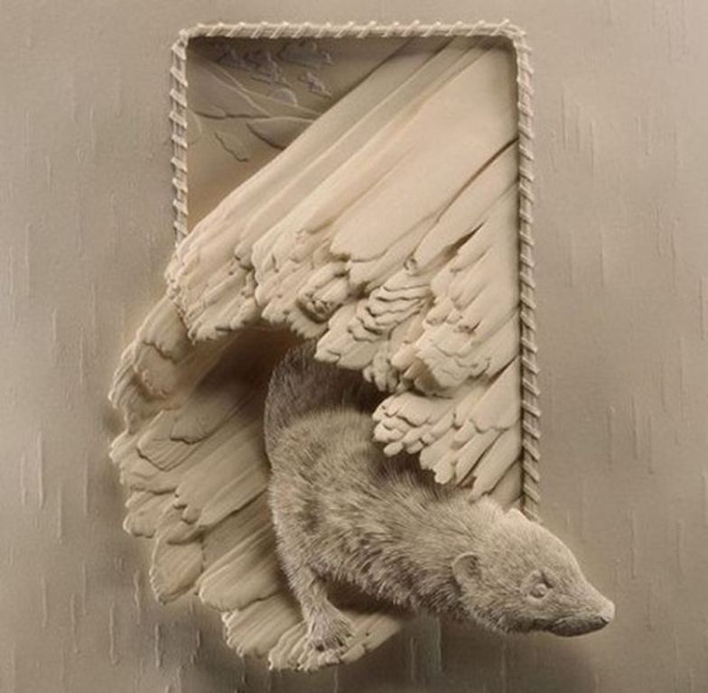 3D paper sculpture art (36)