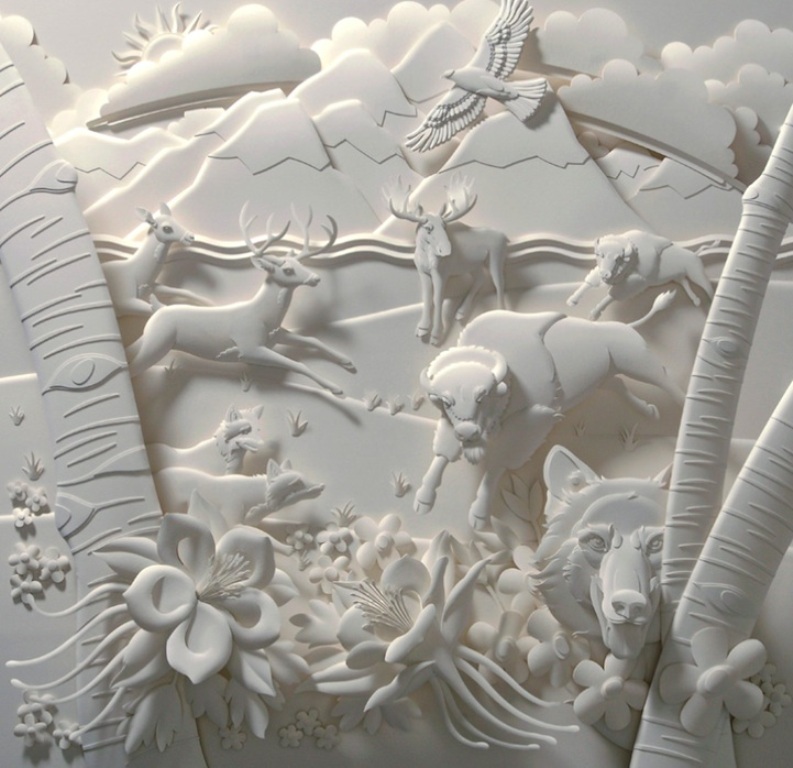 3D paper sculpture art (49)