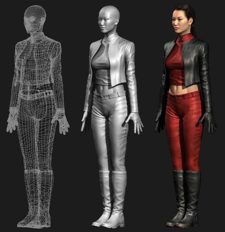 Realistic 3D Character Designs (33)