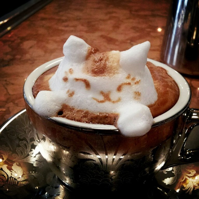 32 Most Eye-catching Sculptures of 3D Latte Art 15 Sculptures of 3D Latte Art (13)