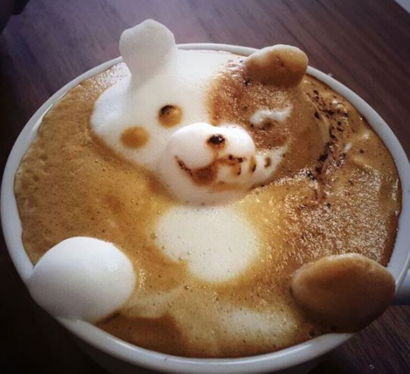 32 Most Eye-catching Sculptures of 3D Latte Art 16 Sculptures of 3D Latte Art (14)