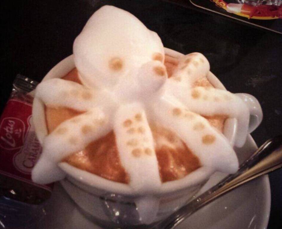 32 Most Eye-catching Sculptures of 3D Latte Art 21 Sculptures of 3D Latte Art (19)