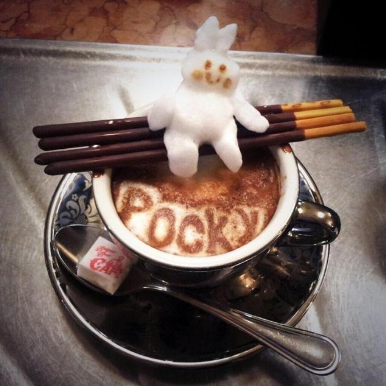 32 Most Eye-catching Sculptures of 3D Latte Art 25 Sculptures of 3D Latte Art (23)