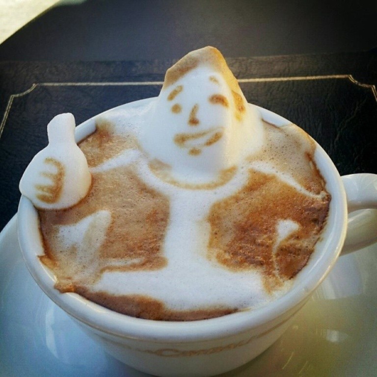32 Most Eye-catching Sculptures of 3D Latte Art 6 Sculptures of 3D Latte Art (4)