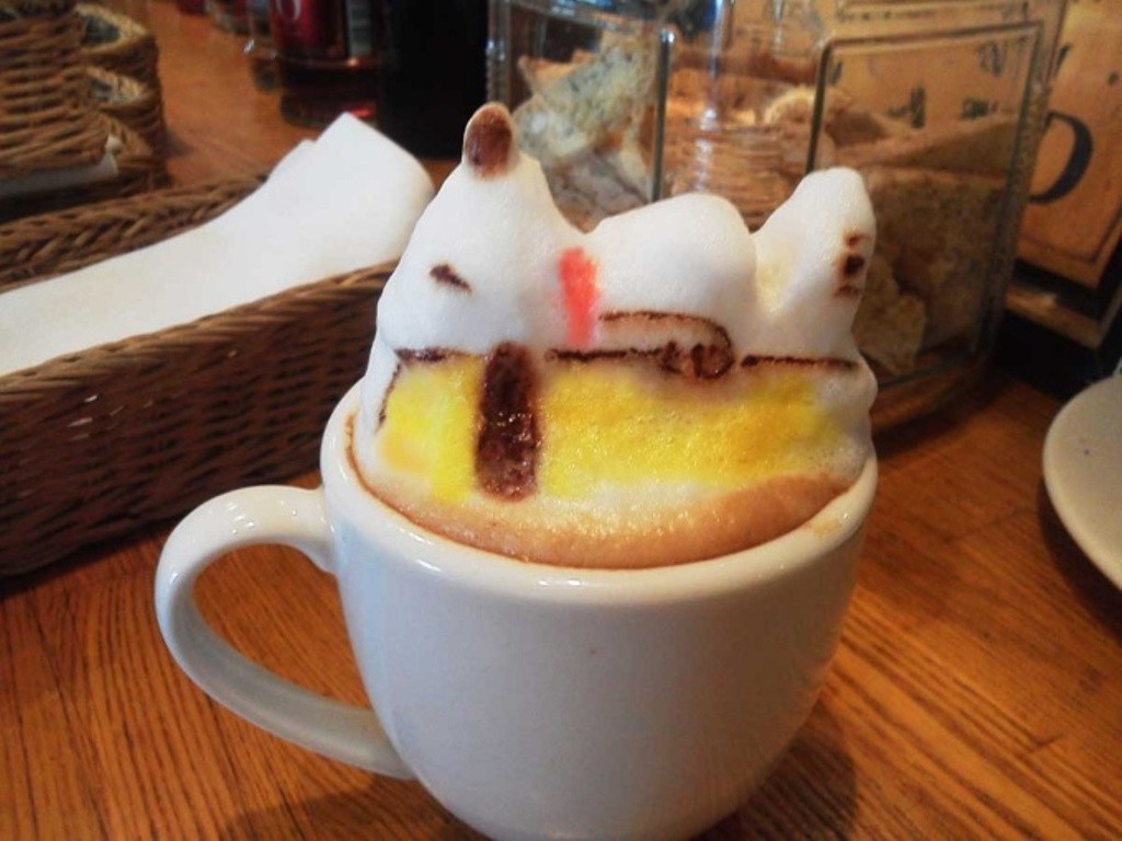 32 Most Eye-catching Sculptures of 3D Latte Art 10 Sculptures of 3D Latte Art (8)