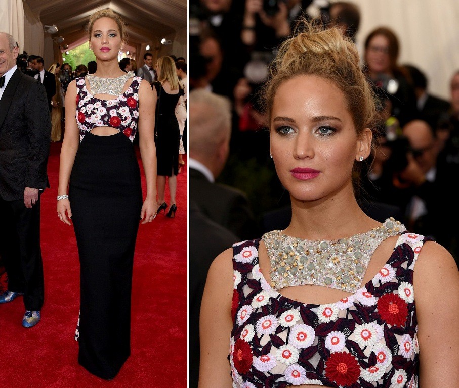 Jennifer Lawrence in Met Gala 2015