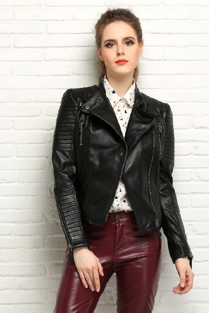 Leather-Jackets-for-Women-in-2016-45 62 Most Amazing Leather Jackets for Women in 2022