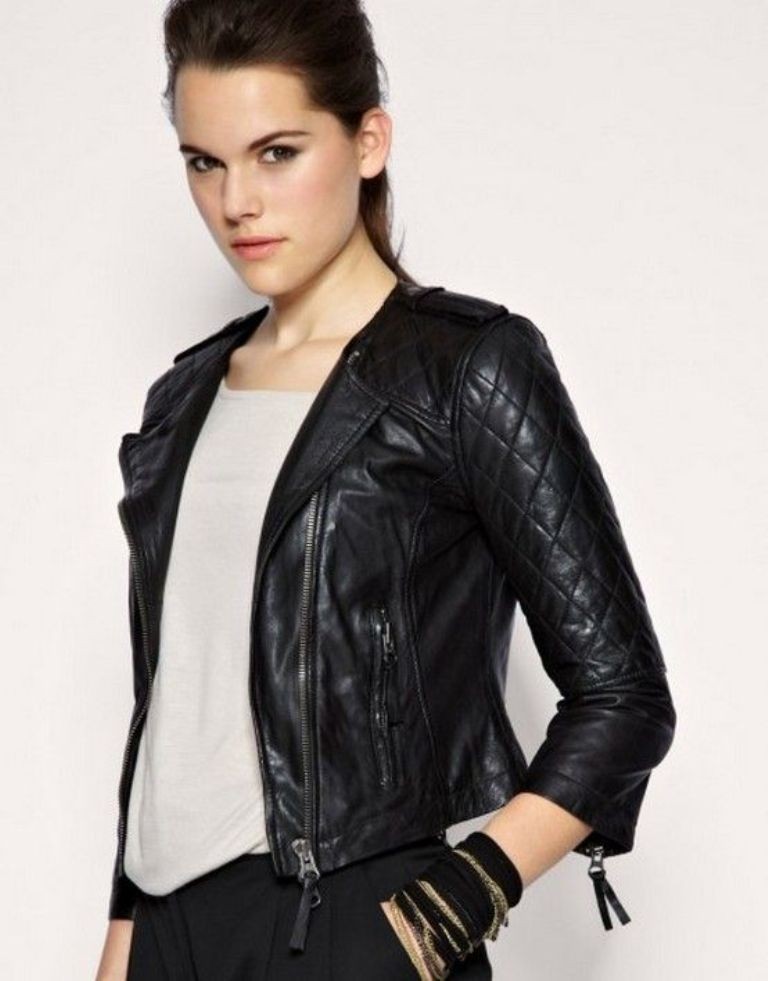 Leather-Jackets-for-Women-in-2016-6 62 Most Amazing Leather Jackets for Women in 2022