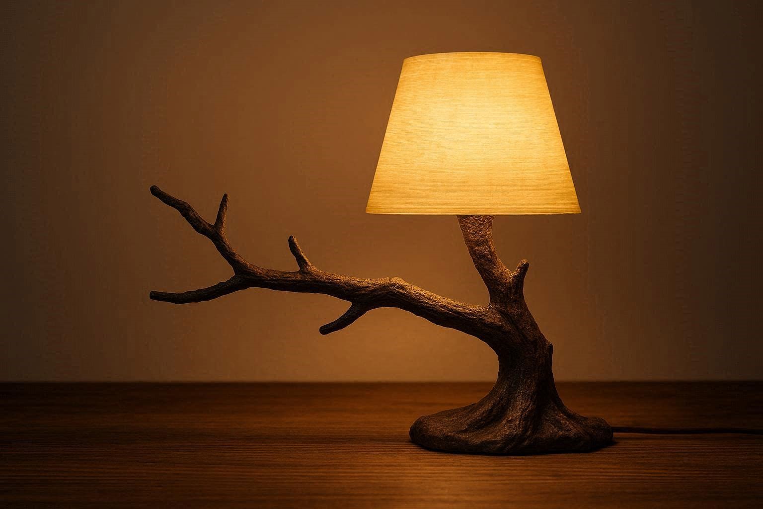 15 Most Awesome 3D Printed Lamps 14 Tree Branch 3D Printed Lamp 15 Most Awesome 3D Printed Lamps - 14