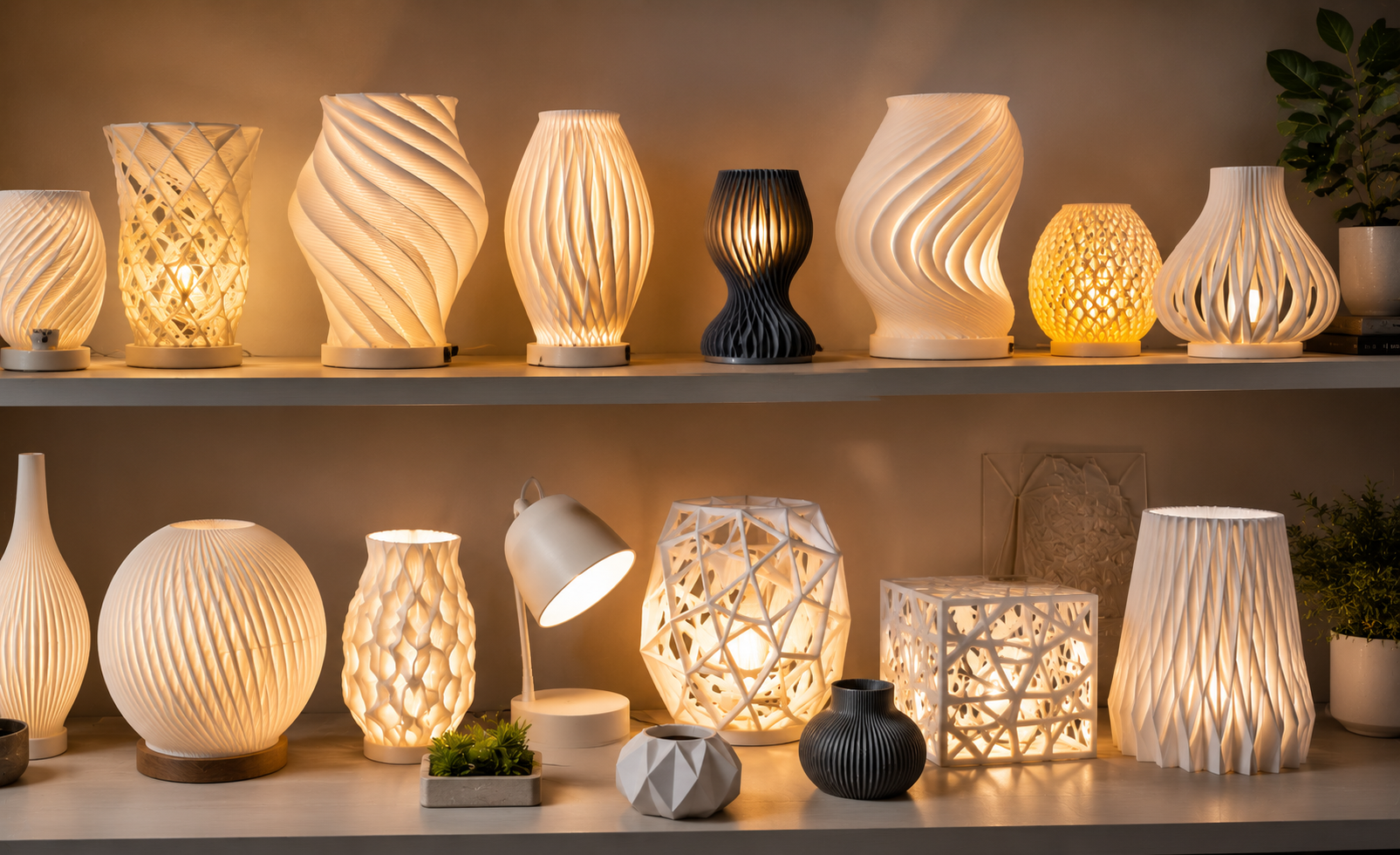 15 Most Awesome 3D Printed Lamps 2 Why 3D Printed Lamps Are Becoming Popular 15 Most Awesome 3D Printed Lamps - 2