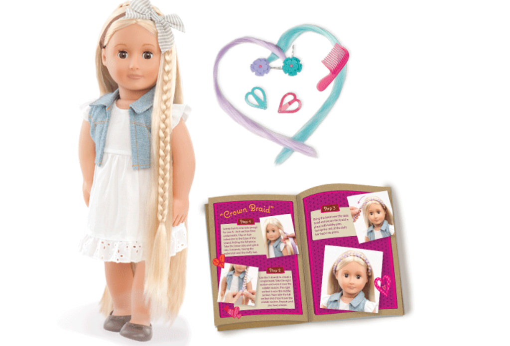♦ Our Generation Hair Play Doll Phoebe - £44