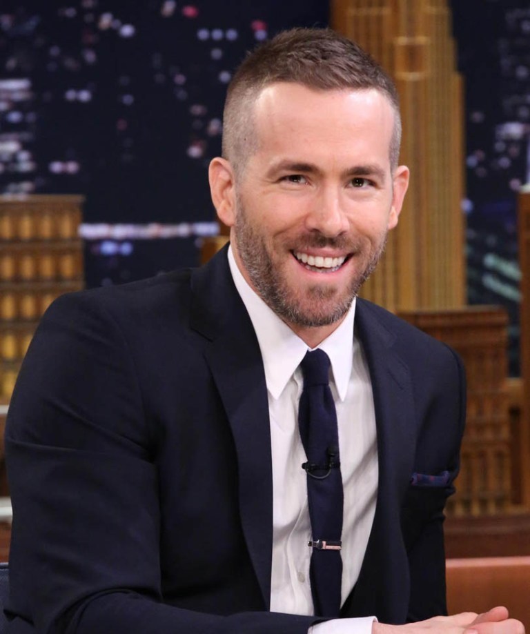 THE TONIGHT SHOW STARRING JIMMY FALLON -- Episode 0221 -- Pictured: Actor Ryan Reynolds on March 2, 2015 -- (Photo by: Douglas Gorenstein/NBC/NBCU Photo Bank)